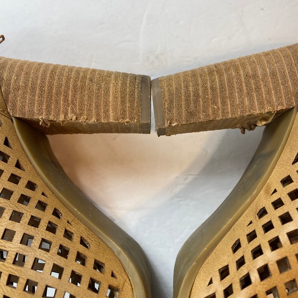 Report Ronda Tan Sandal Booties  Sz 9.5 - Picture 9 of 16